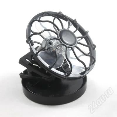 Лот: 1779198. Фото: 1. вентилятор-прищепка на солнечной... Другое (для дачи, дома, огорода, бани, парка)