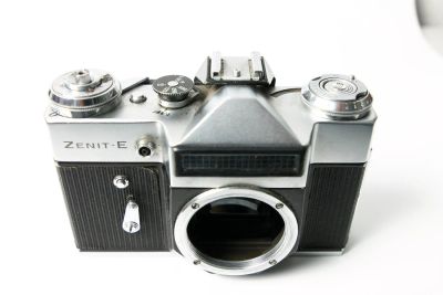 Лот: 10529846. Фото: 1. Зенит-Е, экспортный, 1977 год. Плёночные зеркальные