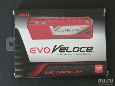 Лот: 17953119. Фото: 1. Geil Evo Veloce 8 GB(2x4GB) DDR3... Оперативная память