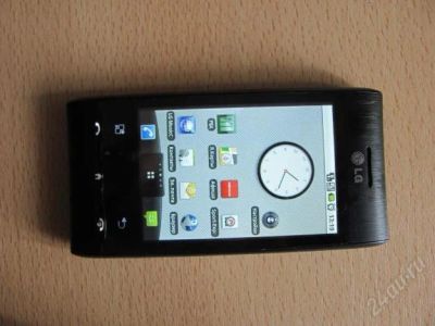 Лот: 1351537. Фото: 1. android lg gt540 optimus black... Смартфоны