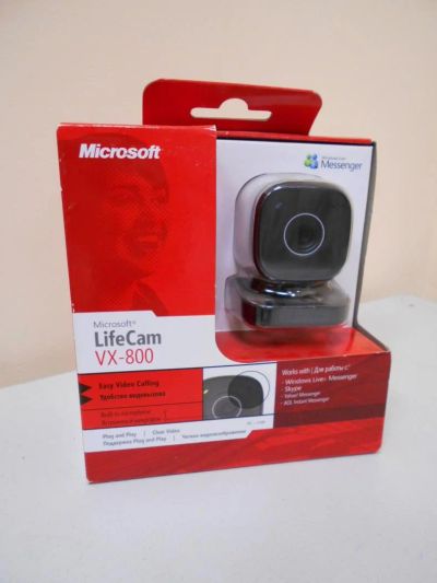 Лот: 8894486. Фото: 1. Вебкамера Microsoft Lifecam VX-800. Веб-камеры