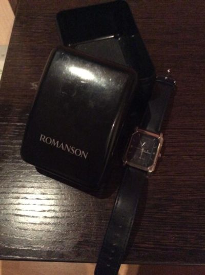 Лот: 6159534. Фото: 1. Часы Romanson с сапфировым стеклом... Оригинальные наручные часы