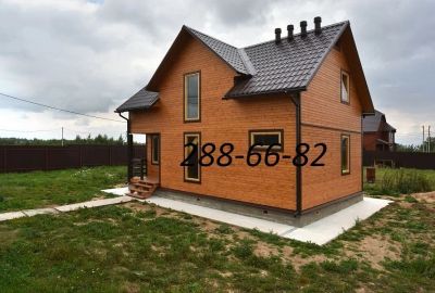 Лот: 11873369. Фото: 1. Каркасный дом 108м2 дл постоянного... Срубы, бани, дома