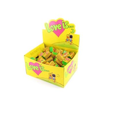 Лот: 5298825. Фото: 1. блок жевательной резинки love... Жевательная резинка