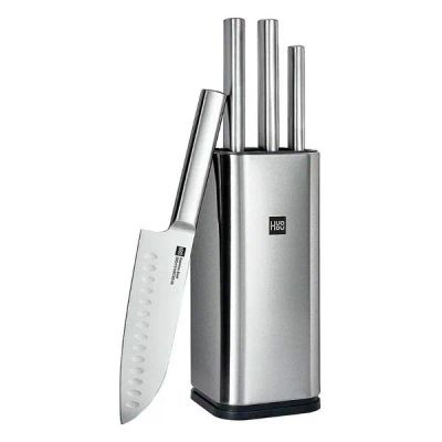 Лот: 24490280. Фото: 1. Набор кухонных ножей HUOHOU Stainless... Столовые приборы, ножи