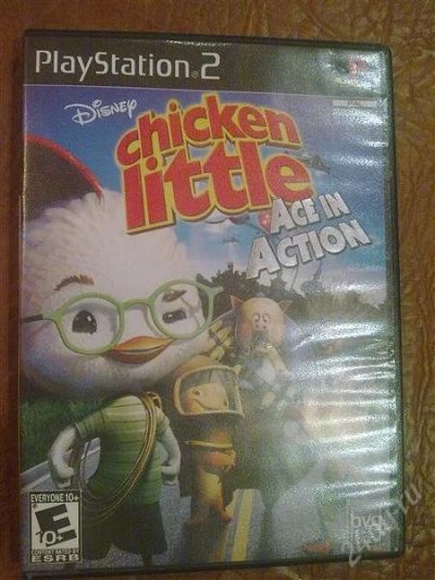 Лот: 1538909. Фото: 1. Игра на ps2 "Chicken little: Ace... Игры для консолей