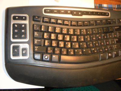 Лот: 11580627. Фото: 1. microsoft wireless laser keyboard... Клавиатуры и мыши