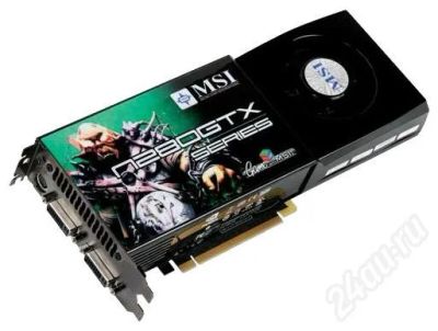 Лот: 718481. Фото: 1. MSI Geforce GTX280 1024 mb (1gb... Видеокарты