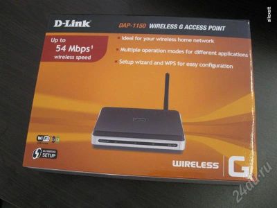Лот: 509651. Фото: 1. D-link DAP-1150 Точка доступа... WiFi, Bluetooth адаптеры