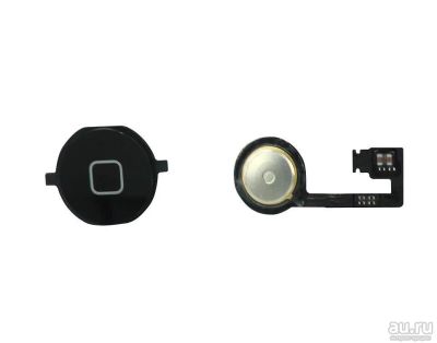 Лот: 9988869. Фото: 1. Шлейф iPhone 4S на кнопку HOME... Шлейфы, разъёмы