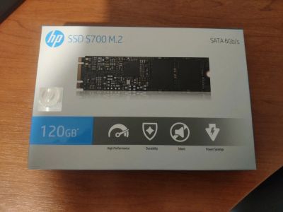 Лот: 17504315. Фото: 1. HP SSD S700 120GB. SSD-накопители