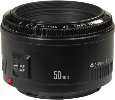 Лот: 3159964. Фото: 1. Объектив Canon EF 50mm f/1.8 II. Объективы