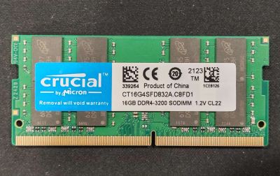 Лот: 22183707. Фото: 1. Оперативная память sodimm Crucial... Оперативная память