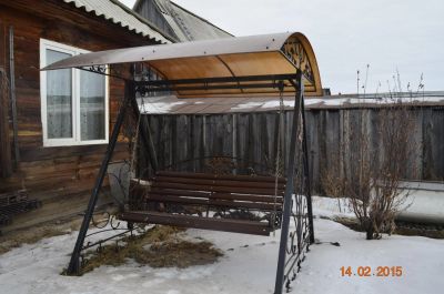 Лот: 5101483. Фото: 1. Кованная качеля (26000 руб). Другое (мебель)