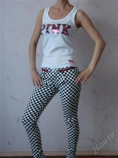 Лот: 2814012. Фото: 1. Штаны в клетку. Брюки, шорты