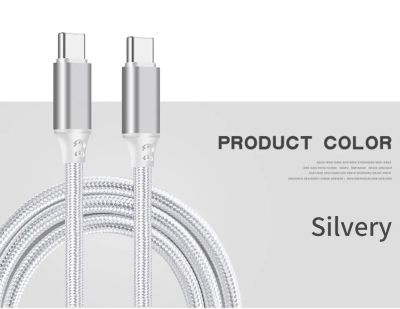Лот: 20077947. Фото: 1. Кабель USB Type-C х Type-C 2м. Дата-кабели, переходники