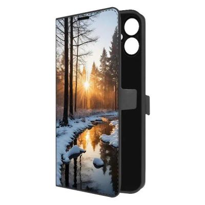 Лот: 25135139. Фото: 1. Чехол Krutoff Eco Book "Весна... Чехлы, бамперы
