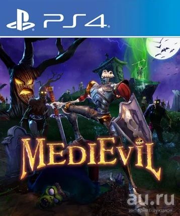 Лот: 15139883. Фото: 1. Medievil. Игра для PS4 (Русс озвучка... Игры для консолей