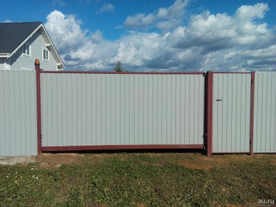 Лот: 15493603. Фото: 1. Откатные ворота. Ворота, заборы, шлагбаумы