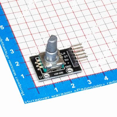 Лот: 19978799. Фото: 1. HW-040 модуль энкодера для Arduino... Другое (радиодетали  (электронные компоненты))