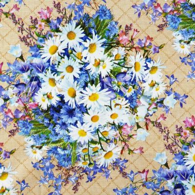 Лот: 24953641. Фото: 1. Клеенка Колорит, Ткань, 1.3х25... Скатерти, салфетки
