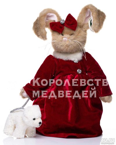 Лот: 15685348. Фото: 1. Плюшевый заяц "Bearington", арт... Мягкие