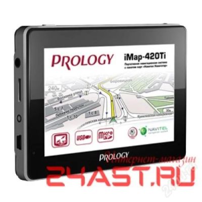 Лот: 2379887. Фото: 1. GPS навигатор PrologyiMap-420Ti... GPS-навигаторы