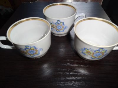 Лот: 8853833. Фото: 1. Кружки чайные 3шт. Кружки, стаканы, бокалы