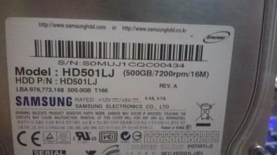 Лот: 6070081. Фото: 1. донар. Жёсткие диски (HDD)