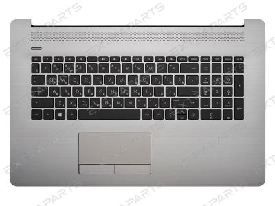Лот: 24843015. Фото: 1. Топ-панель для HP 17-by серебряная... Клавиатуры для ноутбуков