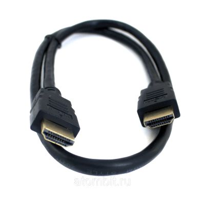 Лот: 19472514. Фото: 1. Кабель HDMI - HDMI 0,8 метра 0... Шлейфы, кабели, переходники