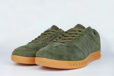 Лот: 16910866. Фото: 1. Кроссовки Adidas Hamburg Green... Кеды, кроссовки, слипоны