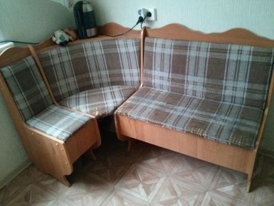 Лот: 4913994. Фото: 1. Кухонный уголок мягкий. Кухонные уголки