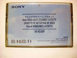 Лот: 6431383. Фото: 1. Чистящая кассета SONY V8-6CLHSP... Видеокамеры