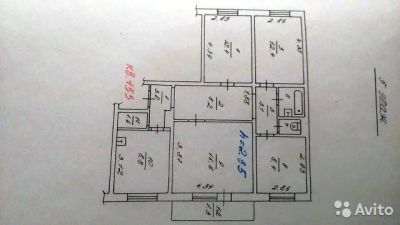 Лот: 9043966. Фото: 1. 4-х комнатная квартира. Квартиры, студии