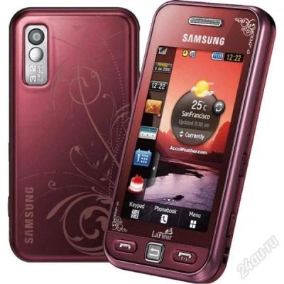 Лот: 2159299. Фото: 1. samsung s5230 la fleur отдам за... Кнопочные мобильные телефоны