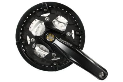 Лот: 10010076. Фото: 1. Система Shimano Alivio M430, 175мм... Запчасти
