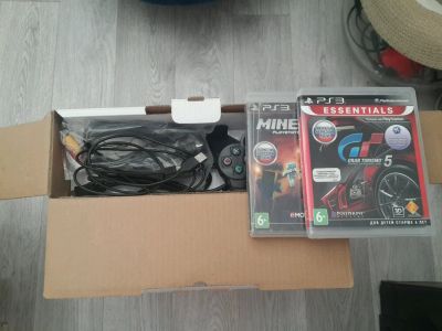 Лот: 11349470. Фото: 1. Sony PS3 Slim 500gb. Игровые приставки, консоли