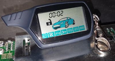 Лот: 15079619. Фото: 1. Брелок ж/к A91, оригинал. Автомобильные сигнализации