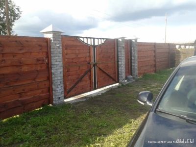 Лот: 9280682. Фото: 1. Забор на участок. Ворота, заборы, шлагбаумы