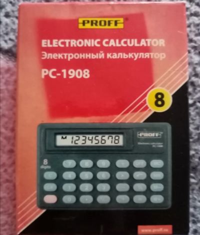 Лот: 16342158. Фото: 1. Калькулятор новый. Калькуляторы