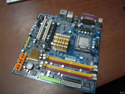 Лот: 14327793. Фото: 1. Материнская плата 775 Gigabyte... Материнские платы