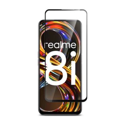 Лот: 19630120. Фото: 1. Защитное стекло Realme 8i/ Realme... Защитные стёкла, защитные плёнки