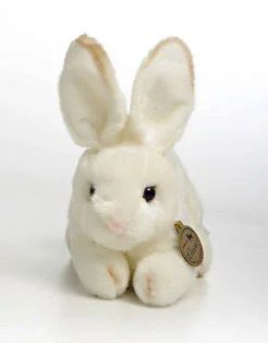 Лот: 19114929. Фото: 1. Мягкая игрушка "Белый кролик... Мягкие