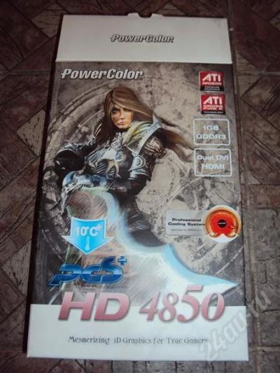 Лот: 634459. Фото: 1. Radeon HD 4850 1GB. Видеокарты