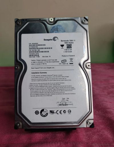 Лот: 23528082. Фото: 1. HDD 1.5 Тб/3.5"/7200 об/мин/Seagate. Жёсткие диски (HDD)