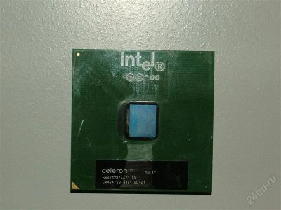 Лот: 1319088. Фото: 1. Процессор Celeron 566/128/66 для... Процессоры