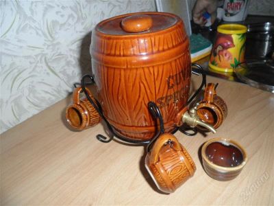 Лот: 2587981. Фото: 1. бочонок для напитков. Кружки, стаканы, бокалы