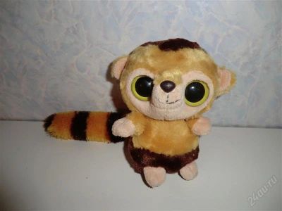 Лот: 2771575. Фото: 1. лемур 15 см. Мягкие