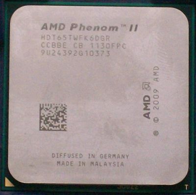 Лот: 16273371. Фото: 1. Процессор AMD Phenom II X6 1065T... Процессоры